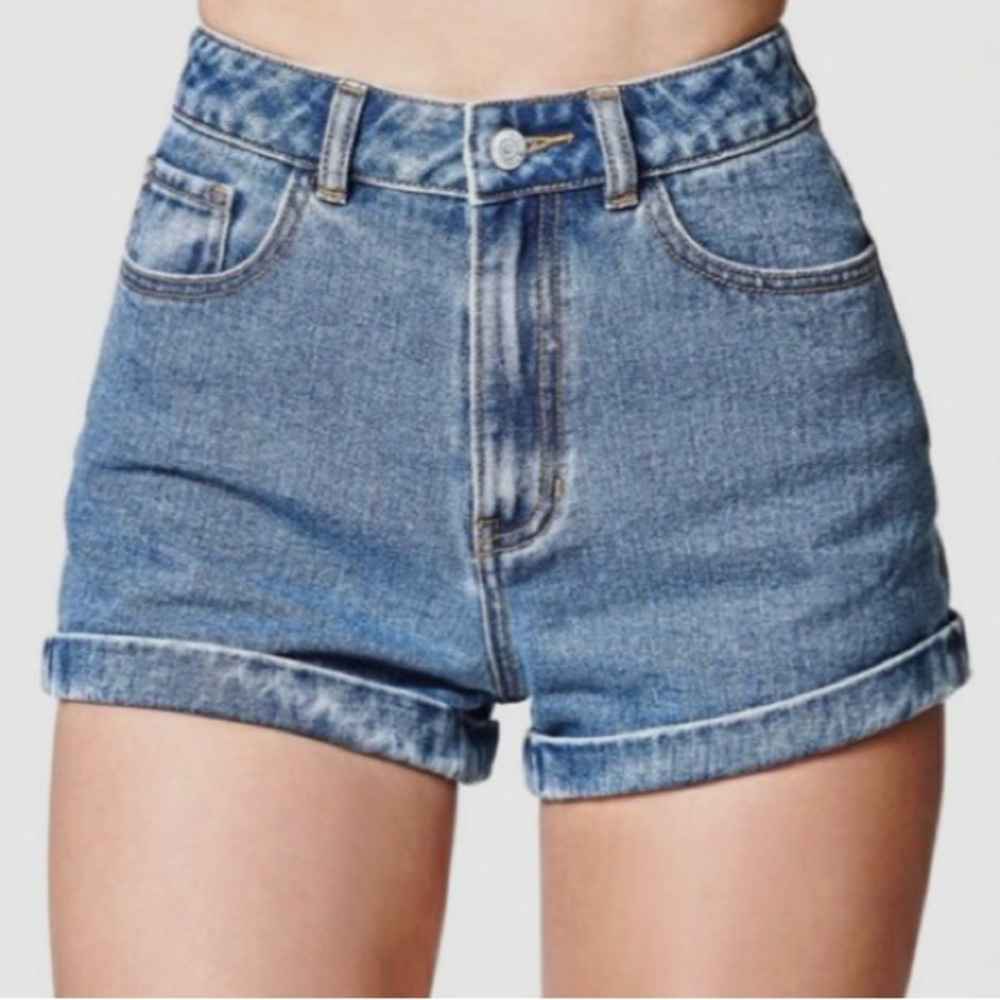 John Galt high waist Jean shorts size xs